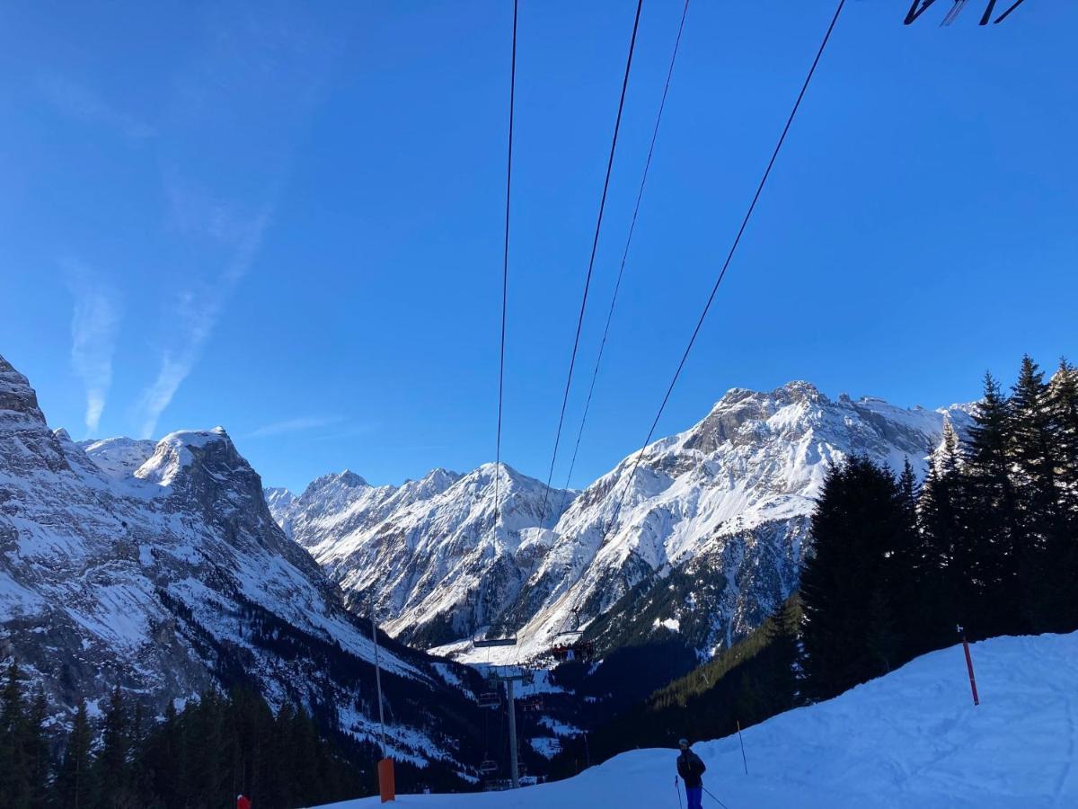 Appartement Accueillant A Pralognan-La-Vanoise Avec Balcon Et Vue Exterior photo