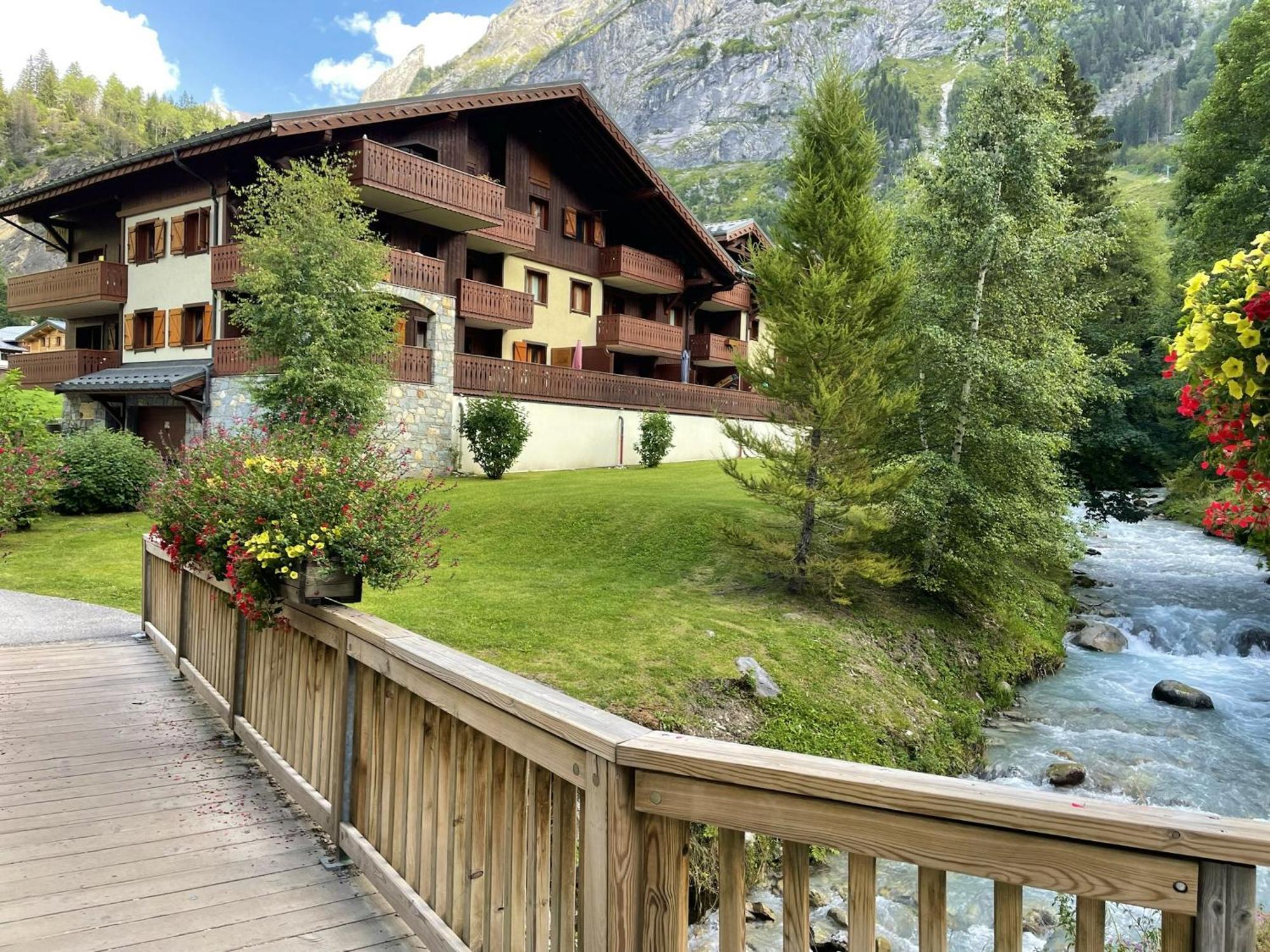 Appartement Accueillant A Pralognan-La-Vanoise Avec Balcon Et Vue Exterior photo